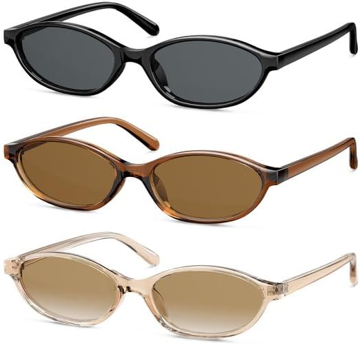 Ретро-солнцезащитные очки «кошачий глаз» для женщин, защита от УФ-излучения UV400, легкая квадратная оправа, идеально подходят для вождения, путешествий и повседневной носки OUKEMAX, 3pack-black + Brown + Light Brown
Ретро-солнцезащитные очки «кошачий глаз» для женщин, защита от УФ-излучения UV400, легкая квадратная оправа, идеально подходят для вождения, путешествий и повседневной носки OUKEMAX, 3pack-black + Brown + Light Brown