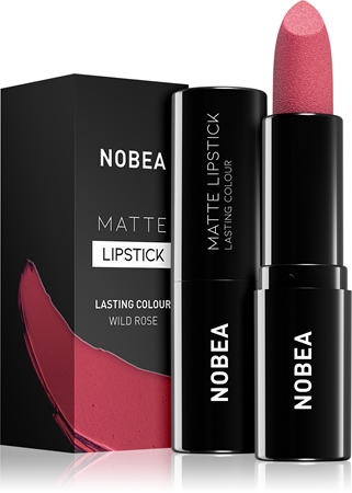 Матовая помада NOBEA Day-to-Day Matte Lipstick, Wild rose #M18 3 g
Матовая помада NOBEA Day-to-Day Matte Lipstick, Wild rose #M18 3 g