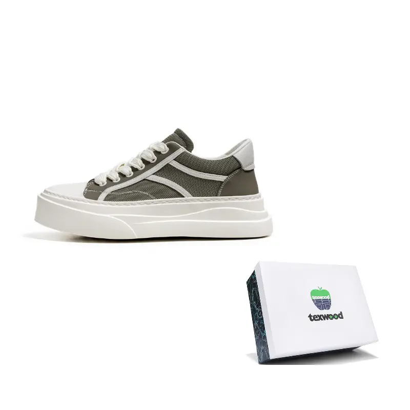 TEXWOOD Баланс покрытия Увеличение высоты Ударопрочные низкие скейтерские кроссовки мужские коробка - зеленый, цвет Green
TEXWOOD Баланс покрытия Увеличение высоты Ударопрочные низкие скейтерские кроссовки мужские коробка - зеленый, цвет Green