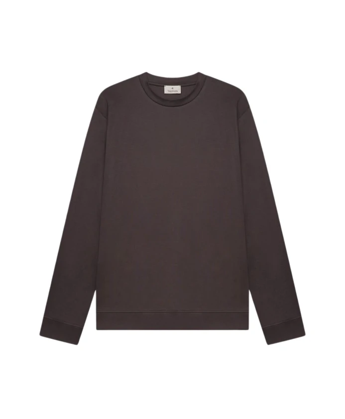 Пуловер Heavy Supima серого цвета Valenza, коричневый
Пуловер Heavy Supima серого цвета Valenza, коричневый