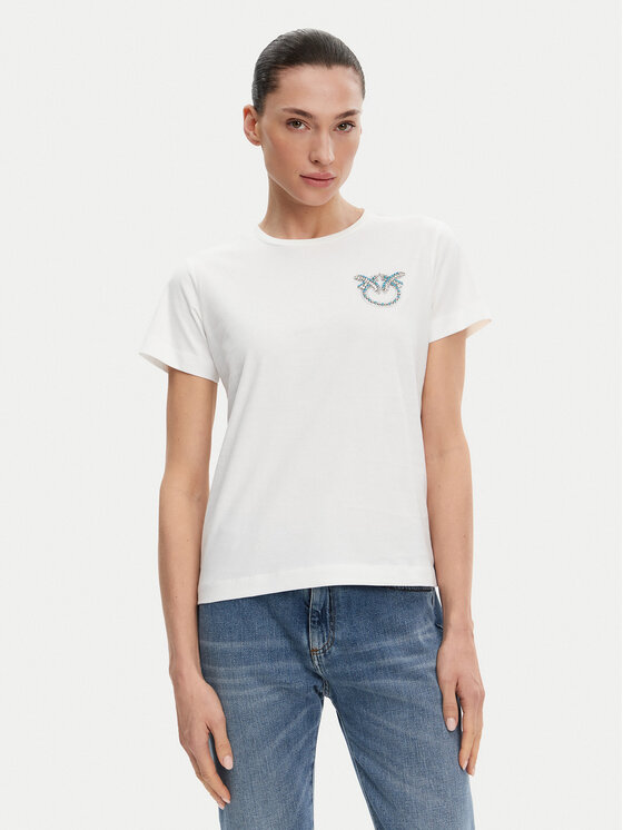 Футболка обычного кроя Nambrone 103320 A2G7 Pinko, белый
Футболка обычного кроя Nambrone 103320 A2G7 Pinko, белый