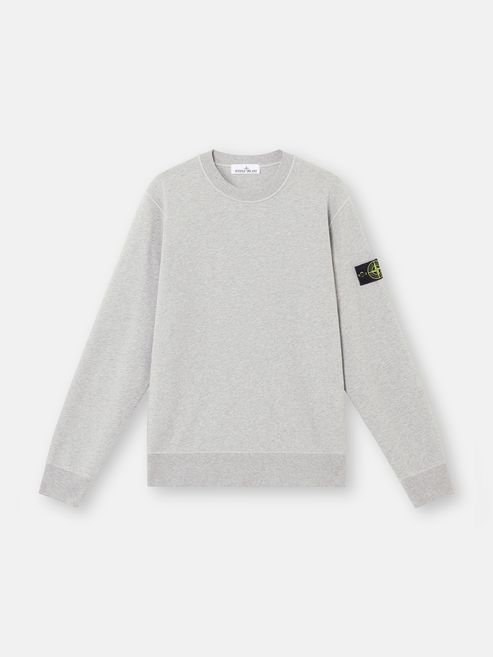 Толстовка с круглым вырезом и ребристыми деталями Stone Island 6100060 ORGANIC COTTON FLEECE, Dust Grey Melange
Толстовка с круглым вырезом и ребристыми деталями Stone Island 6100060 ORGANIC COTTON FLEECE, Dust Grey Melange