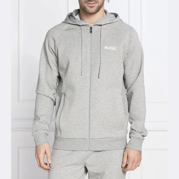 Обвисшая толстовка обычного кроя Boss, серый
Обвисшая толстовка обычного кроя Boss, серый
