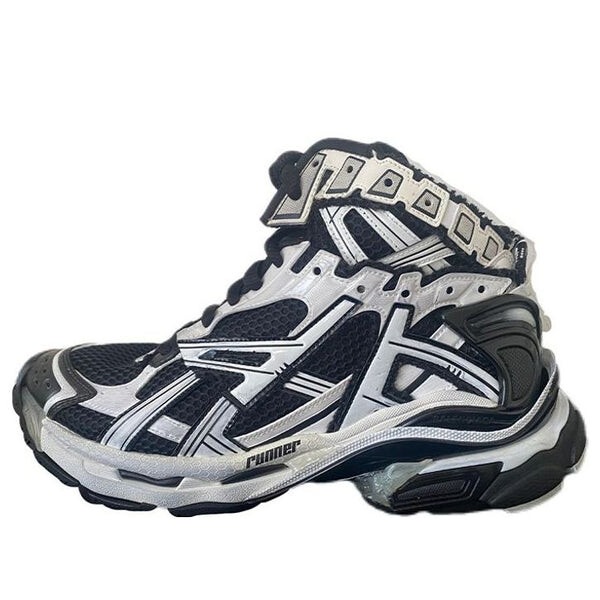 Кроссовки runner high top sneakers 'bicolor black and white' Balenciaga, белый
Кроссовки runner high top sneakers 'bicolor black and white' Balenciaga, белый