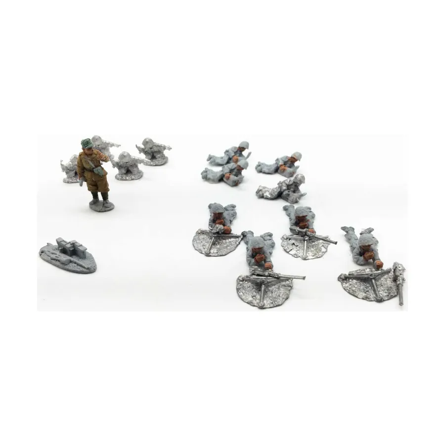 Коллекция немецкой пулеметной команды №1, Miscellaneous Historical Miniatures- WWII - Loose Miniatures (28mm) (Unidentifiable Manufacturer)
Коллекция немецкой пулеметной команды №1, Miscellaneous Historical Miniatures- WWII - Loose Miniatures (28mm) (Unidentifiable Manufacturer)