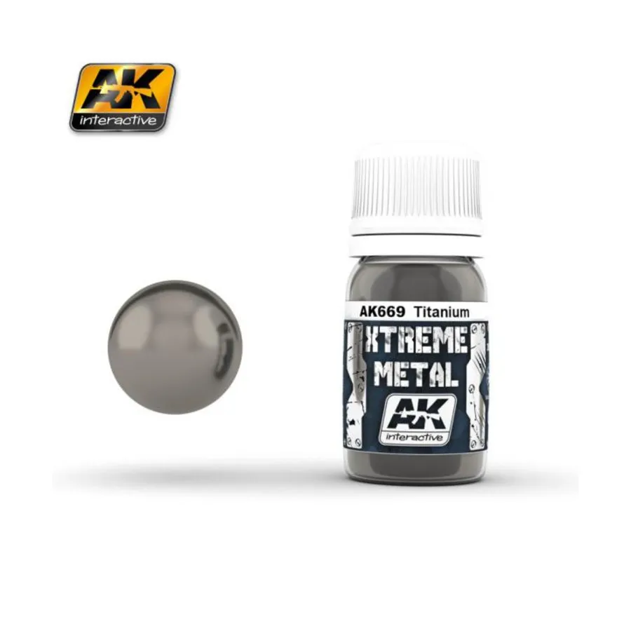 Титан (30мл), Paint - Xtreme Metal (AK-Interactive)
Титан (30мл), Paint - Xtreme Metal (AK-Interactive)