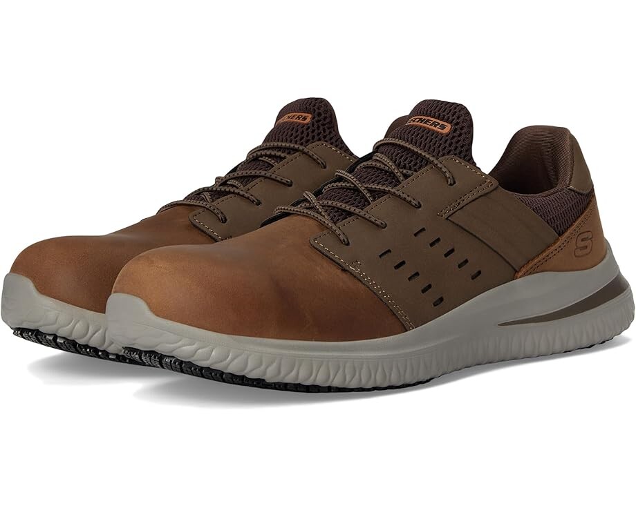 Кроссовки SKECHERS Work Delson 3.0 SR - Tyoll Comp Toe, коричневый
Кроссовки SKECHERS Work Delson 3.0 SR - Tyoll Comp Toe, коричневый
