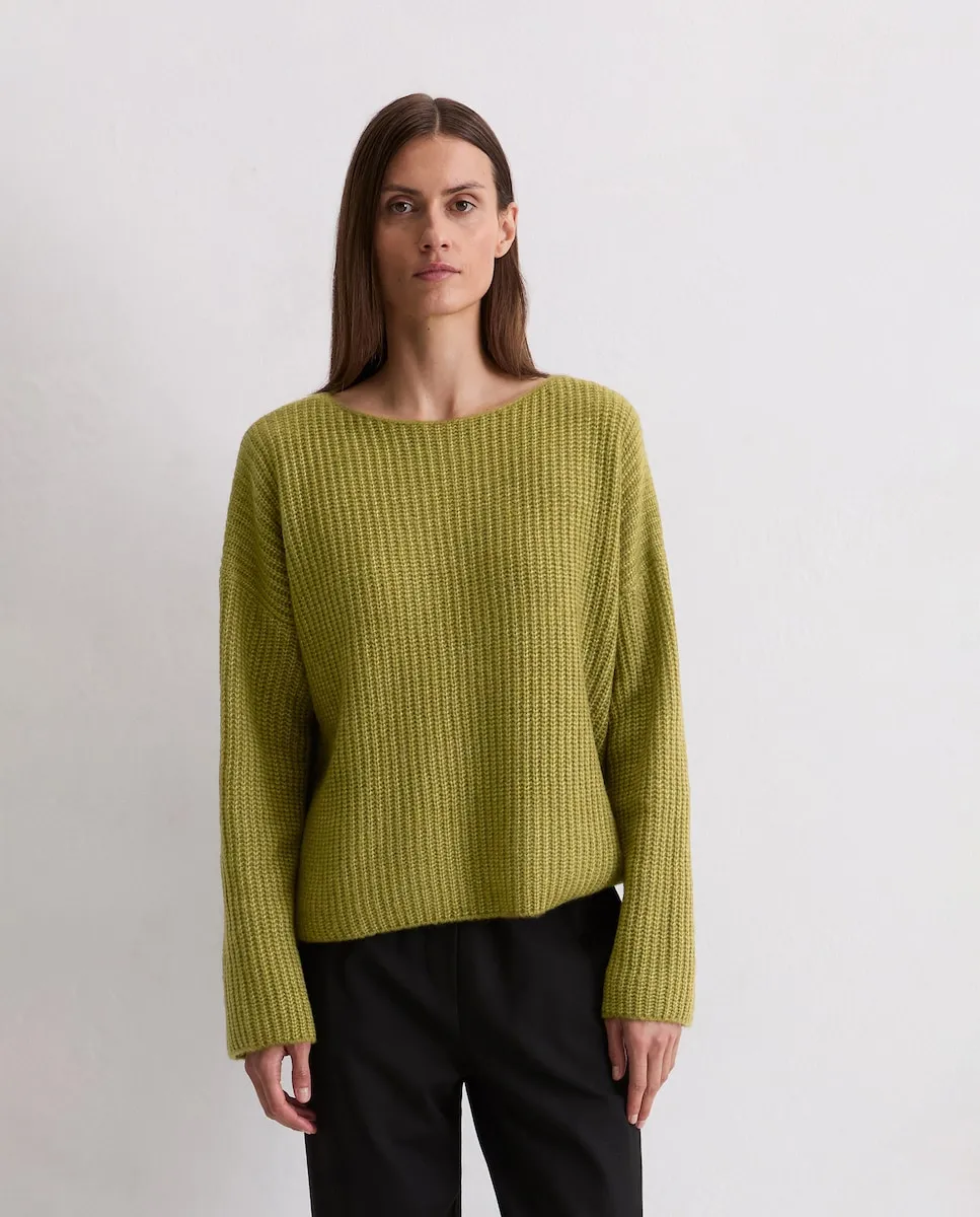 Женский свитер оверсайз из мягкой смеси новой шерсти MARC O'POLO, зеленый
Женский свитер оверсайз из мягкой смеси новой шерсти MARC O'POLO, зеленый