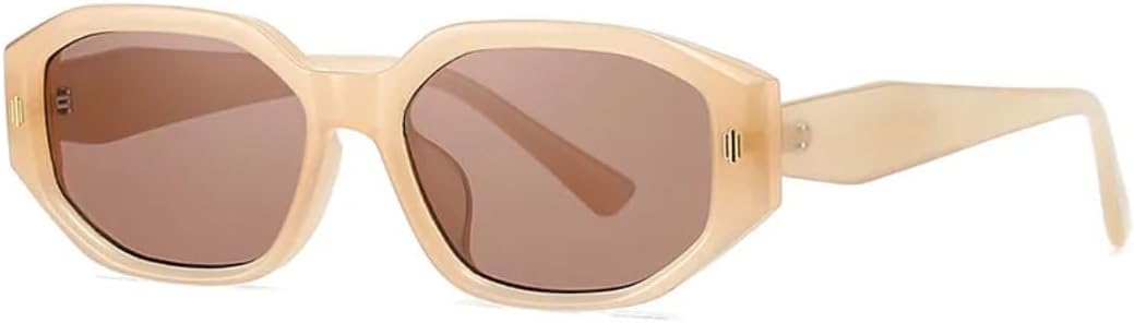 Модные солнцезащитные очки Polygon Square для женщин с защитой от УФ-излучения UV400, в стиле ретро с заклепками, для мужчин с градиентным переходом цвета TVTBBVV, Champagne Tea
Модные солнцезащитные очки Polygon Square для женщин с защитой от УФ-излучения UV400, в стиле ретро с заклепками, для мужчин с градиентным переходом цвета TVTBBVV, Champagne Tea