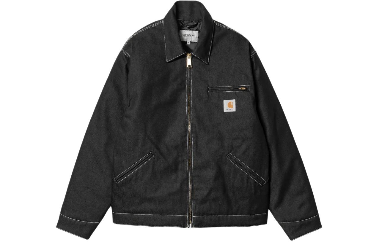 Carhartt WIP Куртка джинсовая мужская черная классическая, Black Rigidity
Carhartt WIP Куртка джинсовая мужская черная классическая, Black Rigidity