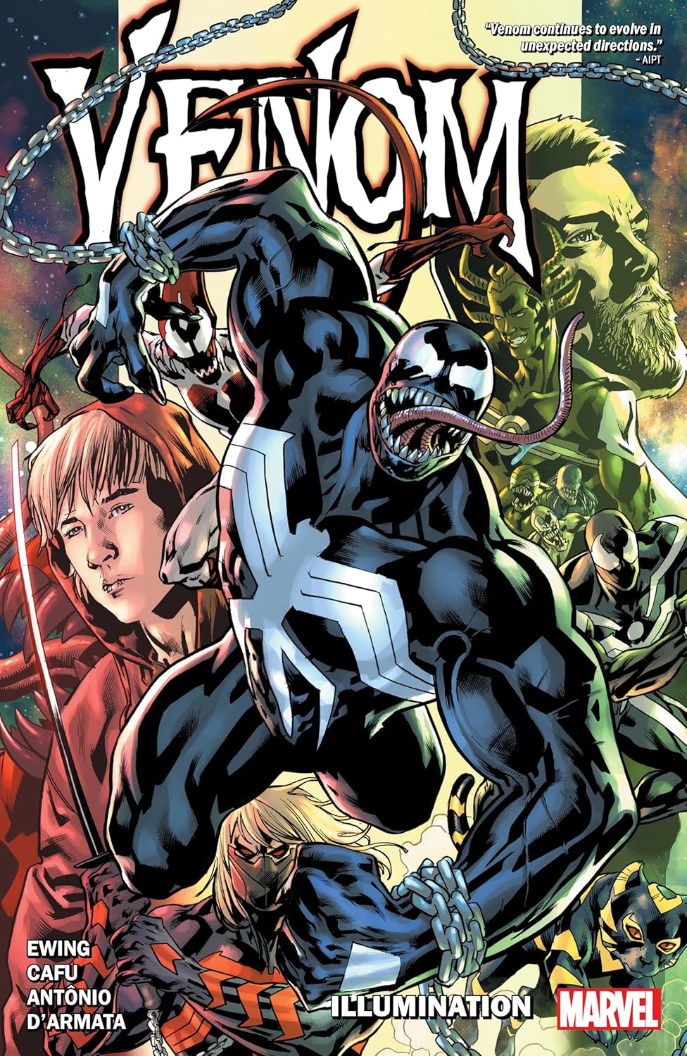 Venom By Al Ewing & Ram V Vol. 4: Illumination (Marvel Universe)
Venom By Al Ewing & Ram V Vol. 4: Illumination (Marvel Universe)