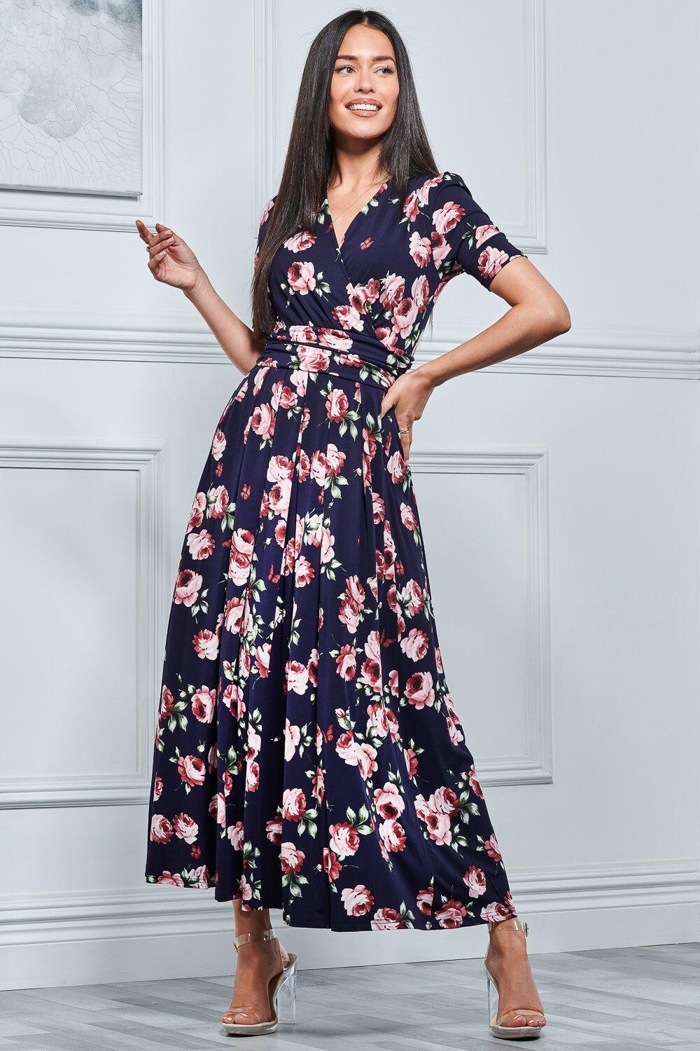 Платье макси Kiera с запахом спереди Jolie Moi, синий
Платье макси Kiera с запахом спереди Jolie Moi, синий