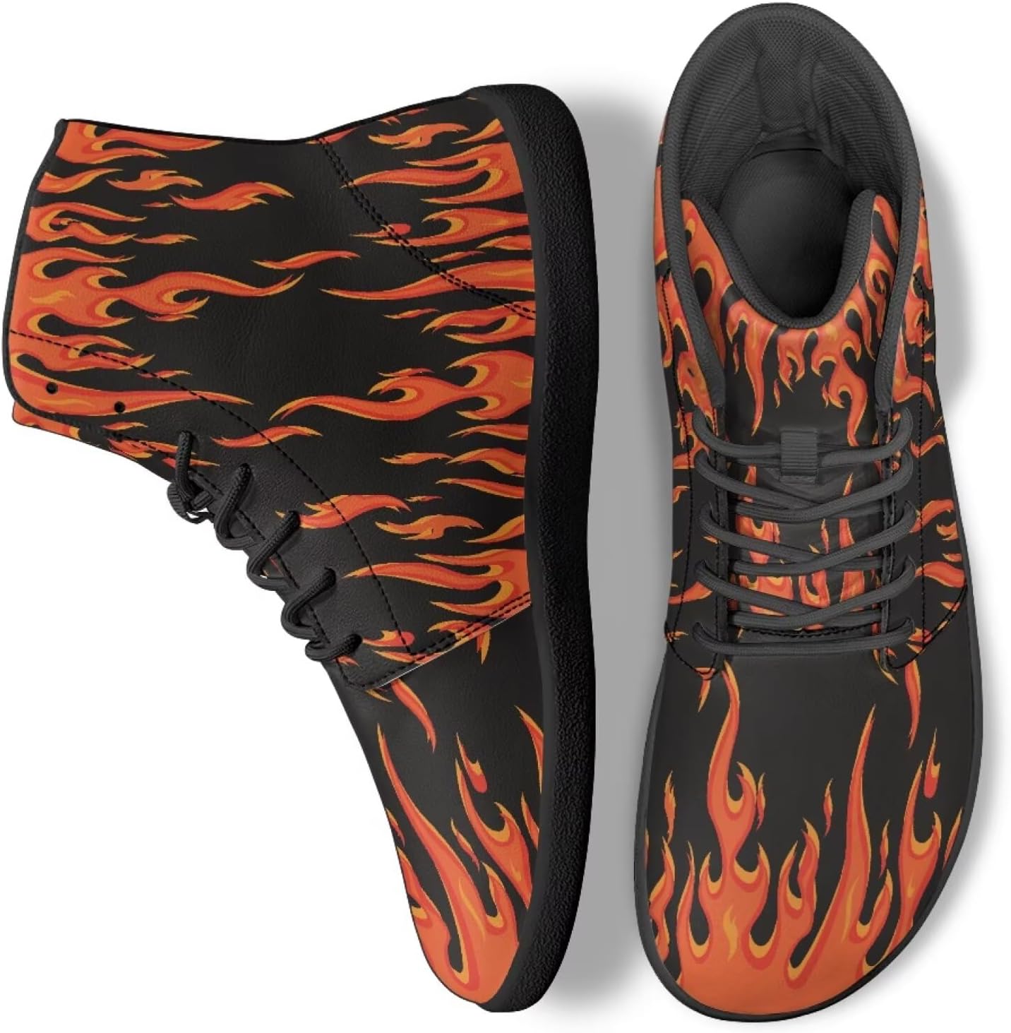 Унисекс высокие кроссовки для мужчин и женщин, модные беговые кеды из искусственной кожи с шнуровкой, рабочая обувь Ecaestolph, черный/оранжевый
Унисекс высокие кроссовки для мужчин и женщин, модные беговые кеды из искусственной кожи с шнуровкой, рабочая обувь Ecaestolph, черный/оранжевый