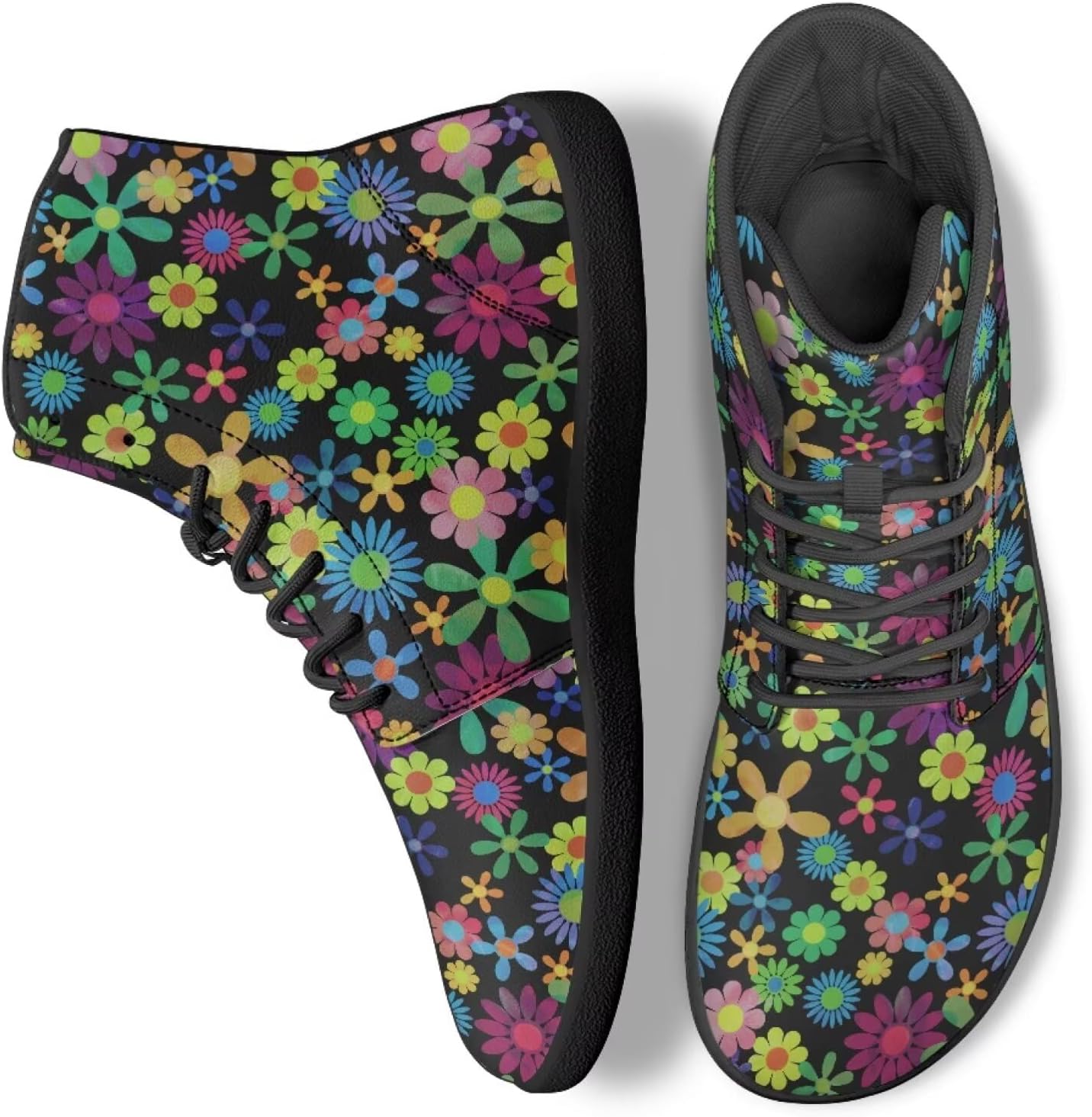 Кроссовки Boho Mandala с цветочным узором для женщин и мужчин, с высоким верхом из PU кожи, для работы и ходьбы Ecaestolph, зеленый
Кроссовки Boho Mandala с цветочным узором для женщин и мужчин, с высоким верхом из PU кожи, для работы и ходьбы Ecaestolph, зеленый