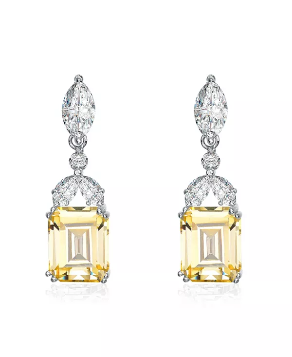 Серьги-Фонарики из стерлингового серебра с покрытием из белого золота и кубическими цирконами Genevive, yellow, Черный, Серьги-Фонарики из стерлингового серебра с покрытием из белого золота и кубическими цирконами Genevive, yellow
Серьги-Фонарики из стерлингового серебра с покрытием из белого золота и кубическими цирконами Genevive, yellow, Черный, Серьги-Фонарики из стерлингового серебра с покрытием из белого золота и кубическими цирконами Genevive, yellow