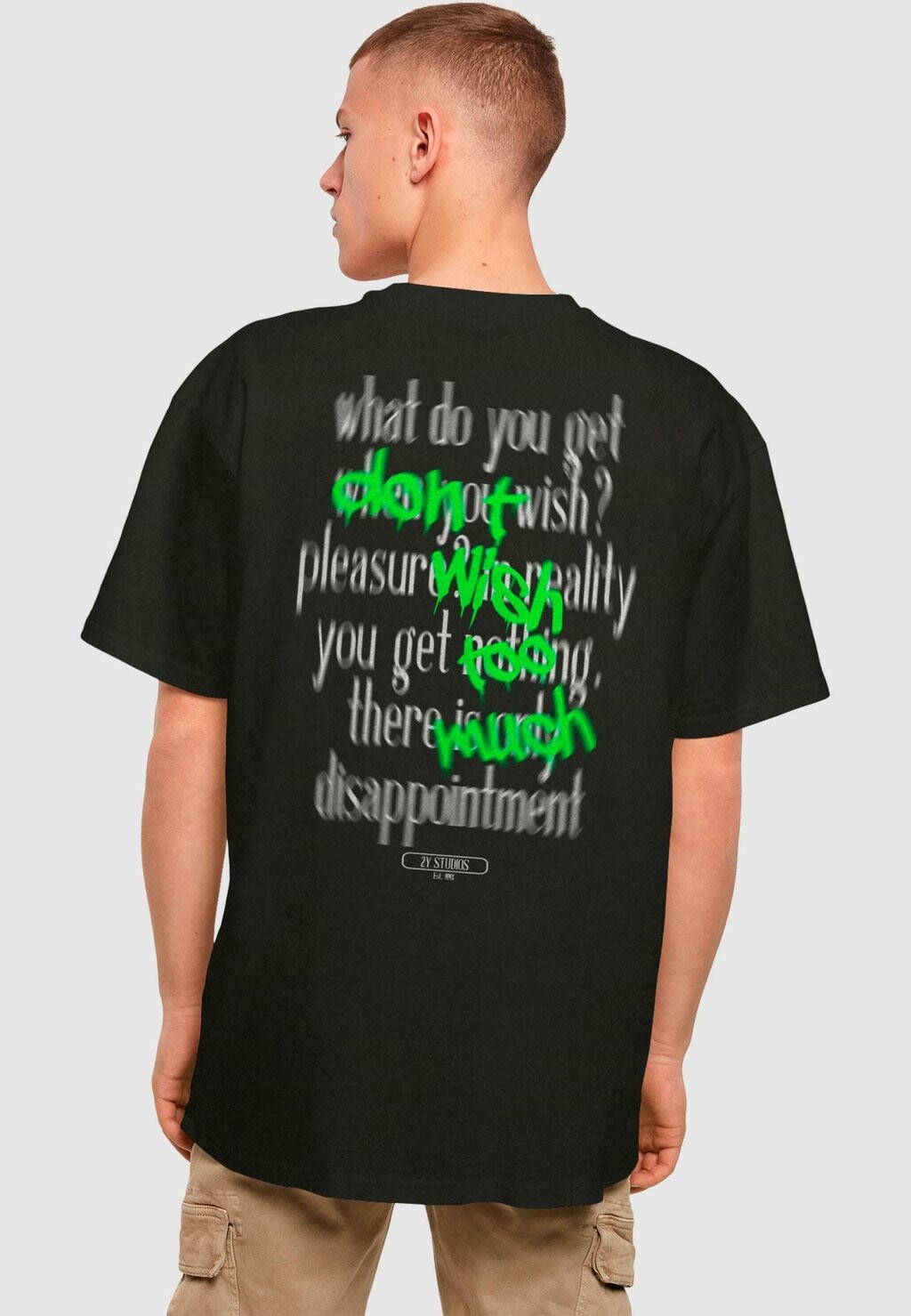 Футболка с принтом DON T WISH 2Y Studios, черный
Футболка с принтом DON T WISH 2Y Studios, черный