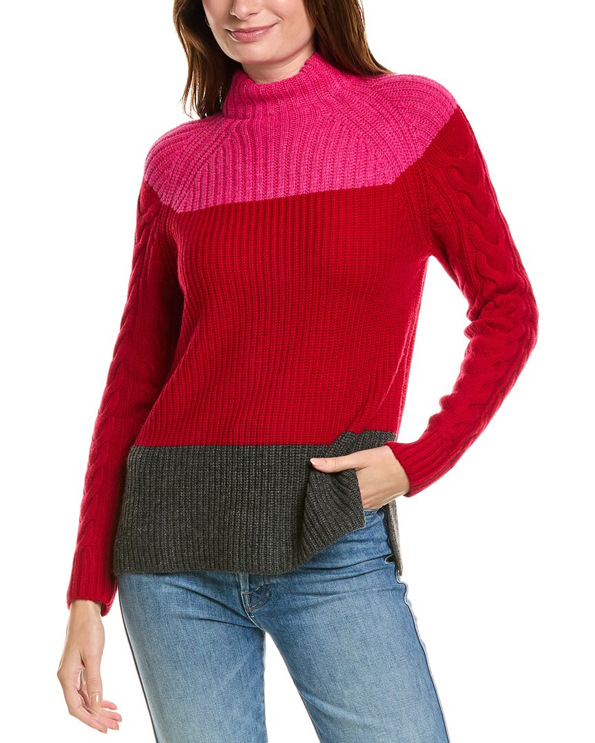 Свитер Forte Cashmere Colorblocked с воротником-стойкой из смеси шерсти и кашемира, розовый
Свитер Forte Cashmere Colorblocked с воротником-стойкой из смеси шерсти и кашемира, розовый