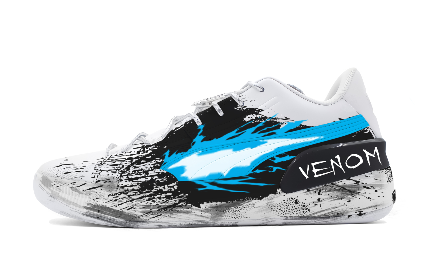 Кроссовки баскетбольные Clyde Hardwood Team Tower Rabbit, Venom, Ink Splatter, Lightning, устойчивые к истиранию, низкие, мужские PUMA, синий
Кроссовки баскетбольные Clyde Hardwood Team Tower Rabbit, Venom, Ink Splatter, Lightning, устойчивые к истиранию, низкие, мужские PUMA, синий