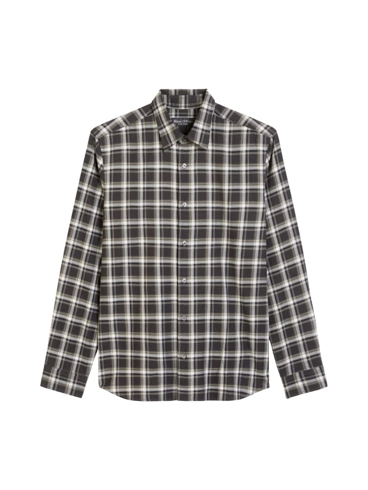 Обычная рубашка средне-серого цвета Marc O'Polo
Обычная рубашка средне-серого цвета Marc O'Polo