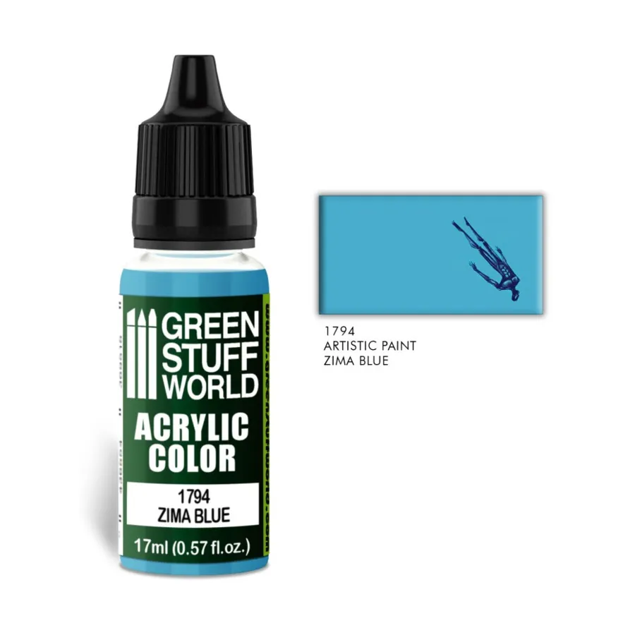 Зима Блю, Paint - Acrylic Color Paint - 17ml (Green Stuff World)
Зима Блю, Paint - Acrylic Color Paint - 17ml (Green Stuff World)