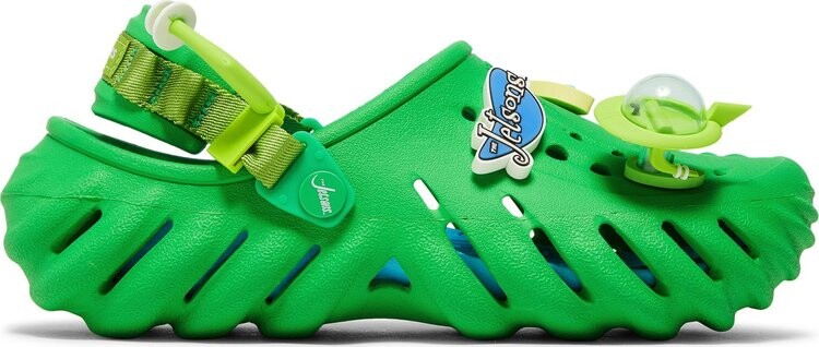 Кроссовки The Jetsons x Extra Butter x Echo Clog 'Orbit City', зеленый
Кроссовки The Jetsons x Extra Butter x Echo Clog 'Orbit City', зеленый