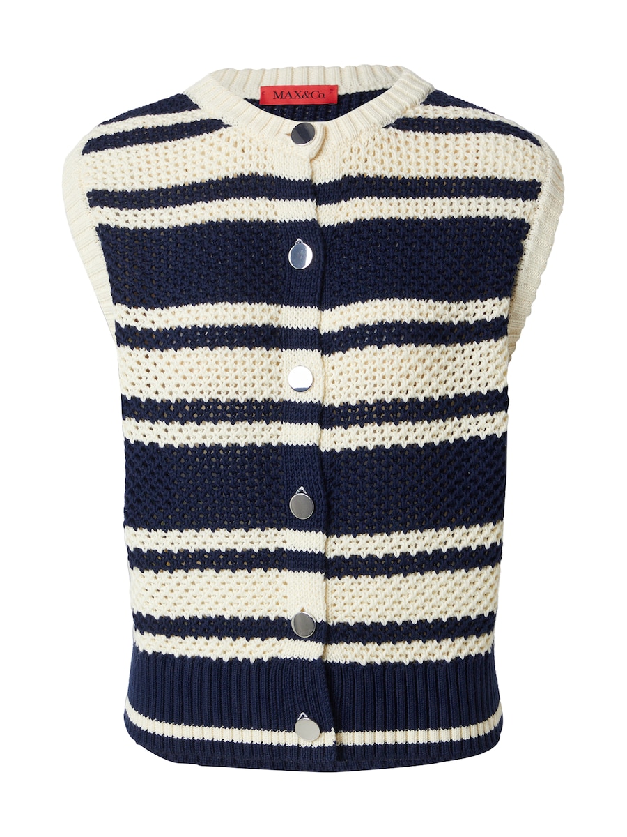 Вязаный жилет MAX&Co. BETA, кремовый
Вязаный жилет MAX&Co. BETA, кремовый