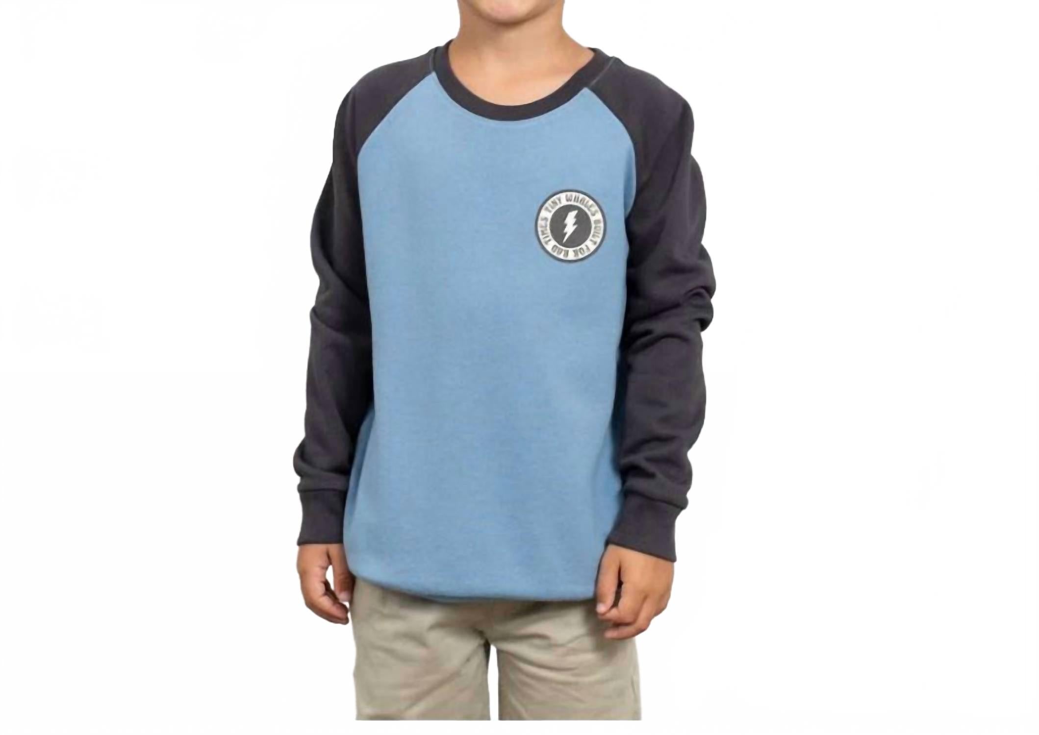 TINY WHALES Детская толстовка с длинными рукавами Lakeside, пыльно-голубой/винтажный черный цвет
TINY WHALES Детская толстовка с длинными рукавами Lakeside, пыльно-голубой/винтажный черный цвет