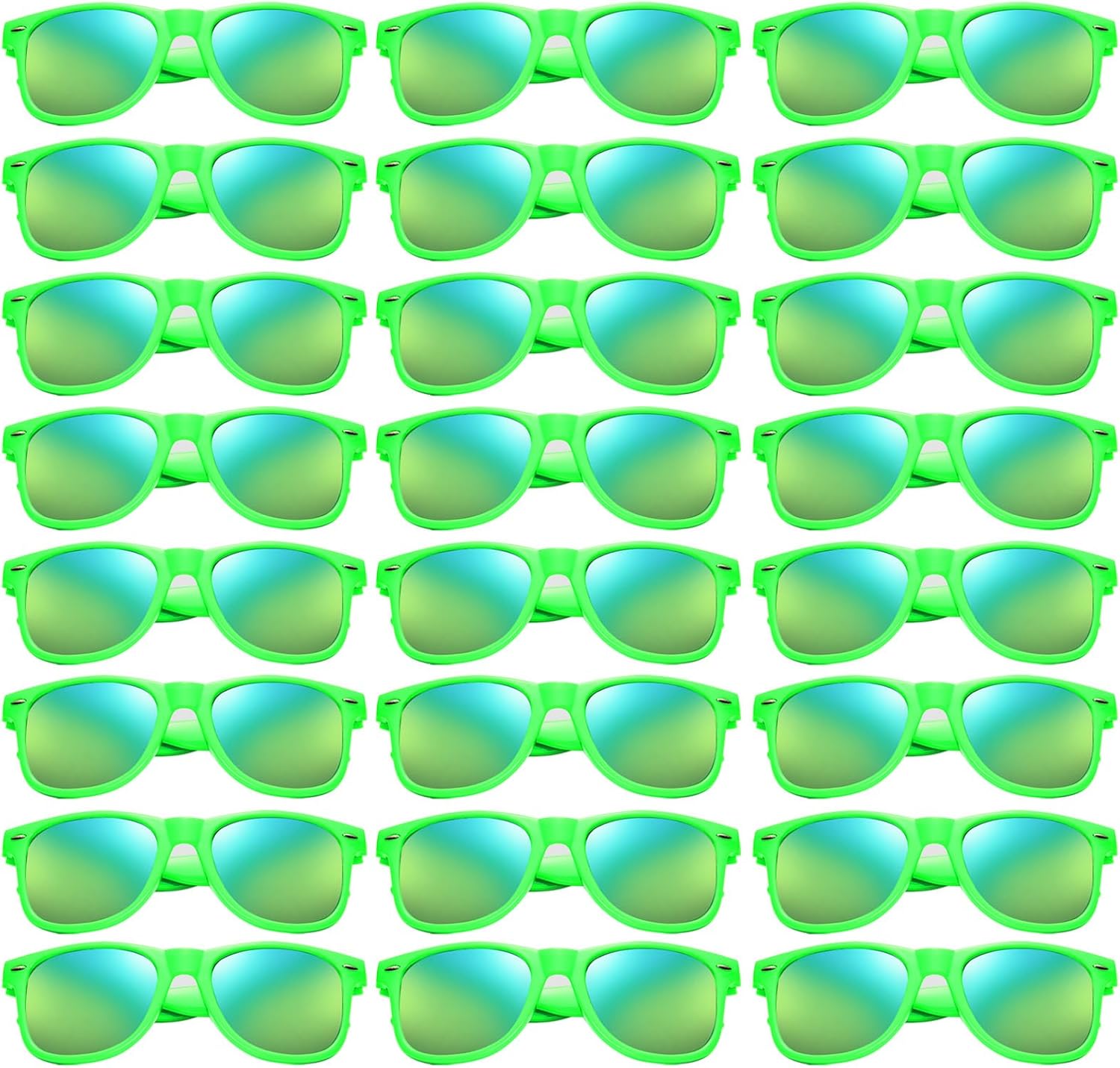 Оптовая продажа 12/24 разноцветных солнцезащитных очков с зеркальным покрытием, неоновые солнцезащитные очки в стиле 80-х/90-х, сувениры для вечеринок, унисекс Geopty, 24 Green
Оптовая продажа 12/24 разноцветных солнцезащитных очков с зеркальным покрытием, неоновые солнцезащитные очки в стиле 80-х/90-х, сувениры для вечеринок, унисекс Geopty, 24 Green