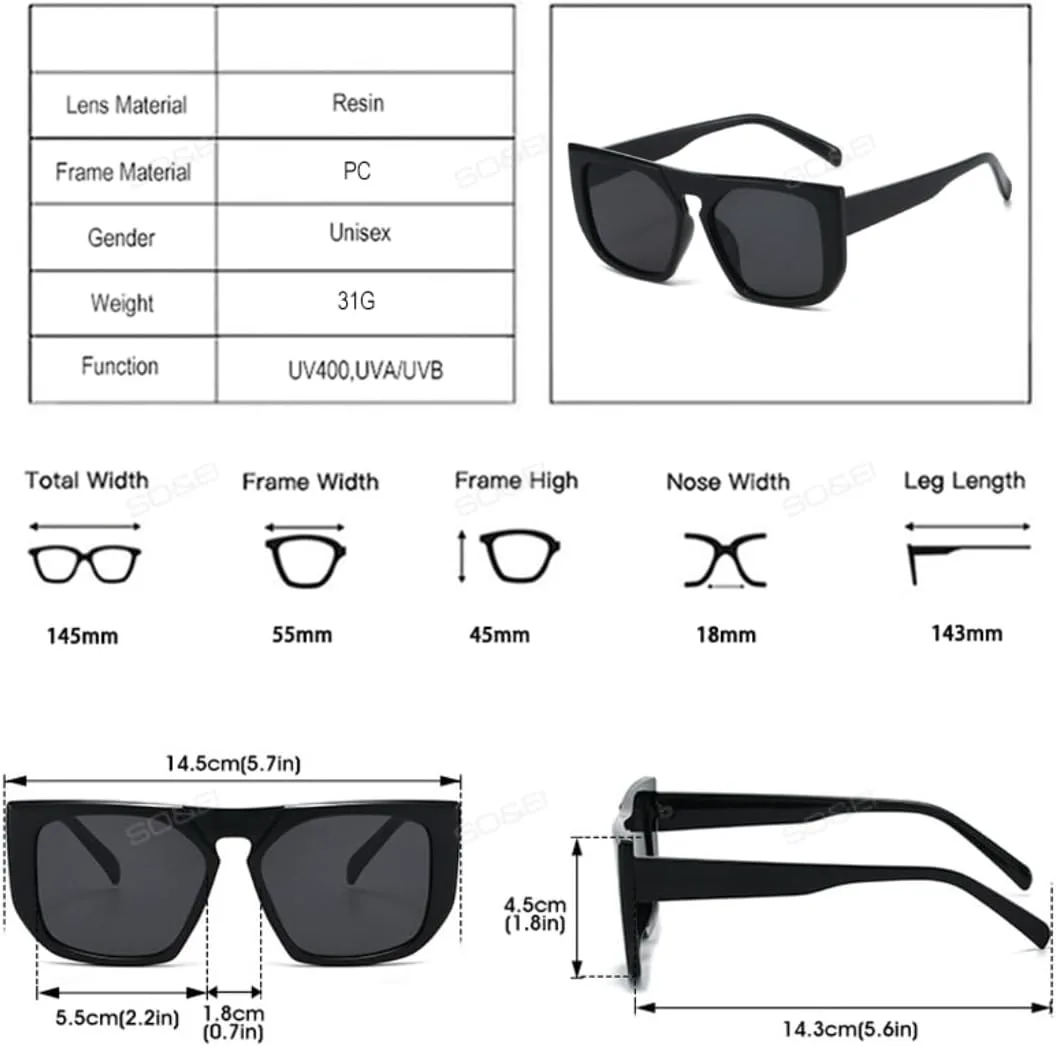 Модные солнцезащитные очки для женщин и мужчин с защитой от УФ-излучения, трендовые солнцезащитные очки с леопардовым принтом TVTBBVV, Leopard Light Gray
Модные солнцезащитные очки для женщин и мужчин с защитой от УФ-излучения, трендовые солнцезащитные очки с леопардовым принтом TVTBBVV, Leopard Light Gray