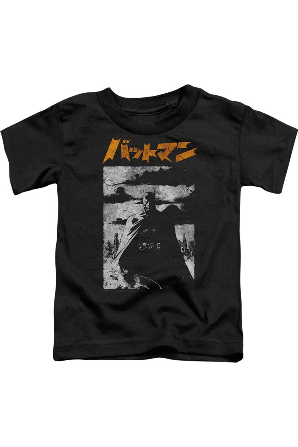 Футболка с коротким рукавом Batman Tokyo Shadows для малышей Gildan, черный 
Футболка с коротким рукавом Batman Tokyo Shadows для малышей Gildan, черный