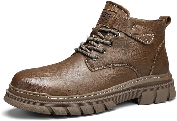 Мужские мотоциклетные ботинки, повседневные ботильоны, легкие противоскользящие походные и прогулочные кожаные ботинки на щиколотку для мужчин Hhhchpm, коричневый
Мужские мотоциклетные ботинки, повседневные ботильоны, легкие противоскользящие походные и прогулочные кожаные ботинки на щиколотку для мужчин Hhhchpm, коричневый