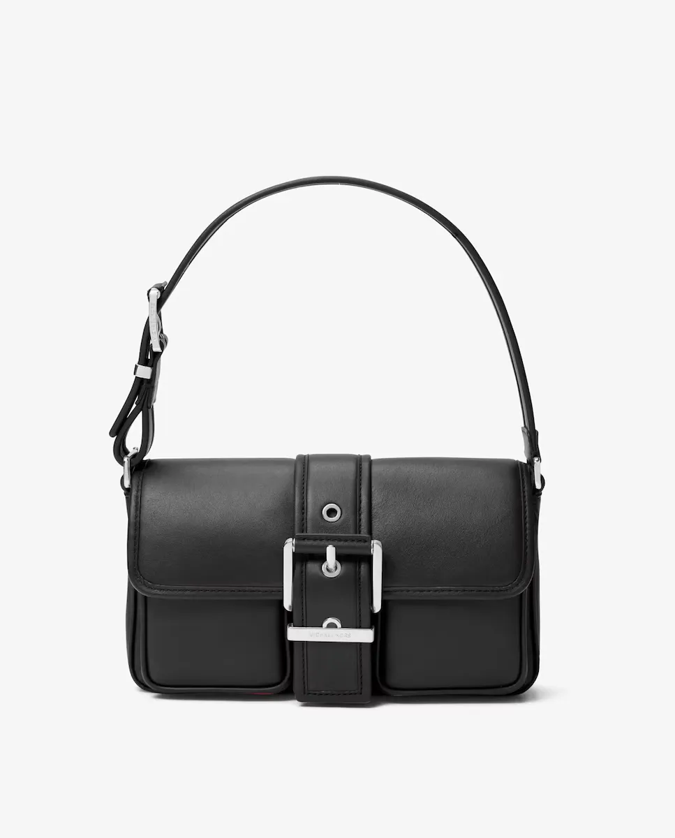 Кожаная сумка через плечо Colby с крупной пряжкой Michael Michael Kors, черный
Кожаная сумка через плечо Colby с крупной пряжкой Michael Michael Kors, черный