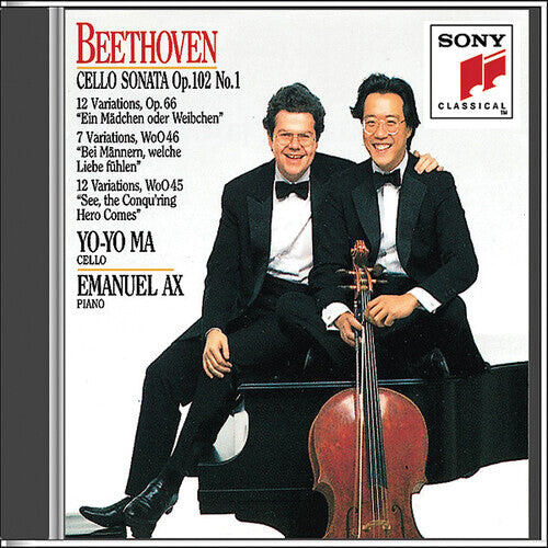 CD диск Beethoven / Ma / Ax: Cello Sonata 4 / Variations Op 66
CD диск Beethoven / Ma / Ax: Cello Sonata 4 / Variations Op 66