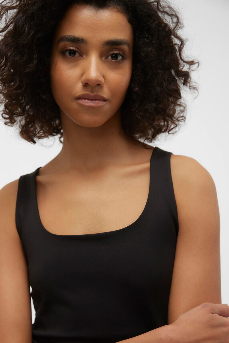 Топ без рукавов с квадратным вырезом Vero Moda, черный
Топ без рукавов с квадратным вырезом Vero Moda, черный