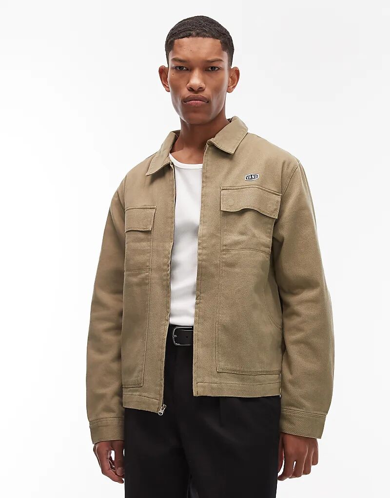 Куртка Vans McAvoy на молнии цвета светло-зеленого хаки
Куртка Vans McAvoy на молнии цвета светло-зеленого хаки