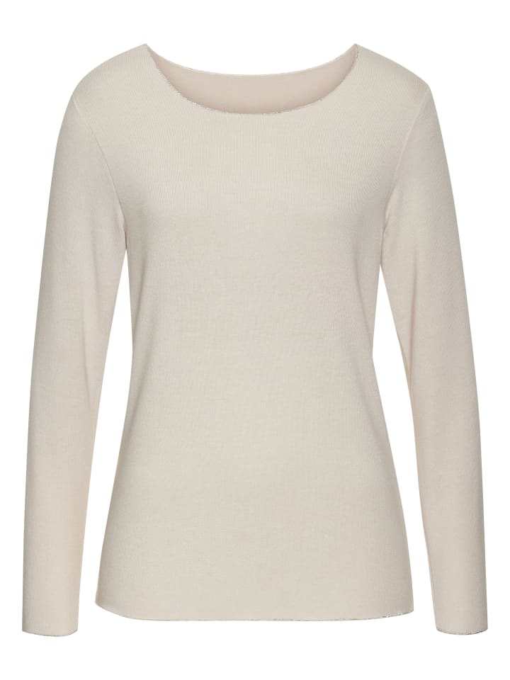 Рубашка с длинным рукавом LASCANA, песочный
Рубашка с длинным рукавом LASCANA, песочный