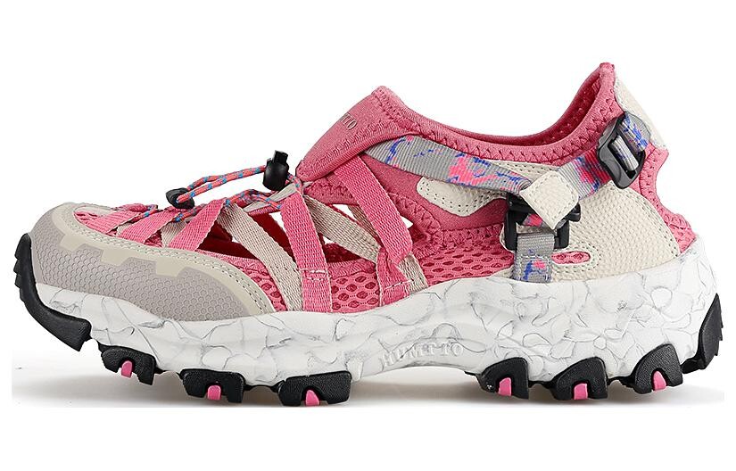 Ботинки для речного треккинга женские персиково-розовый/бежевый Humtto 
Ботинки для речного треккинга женские персиково-розовый/бежевый Humtto