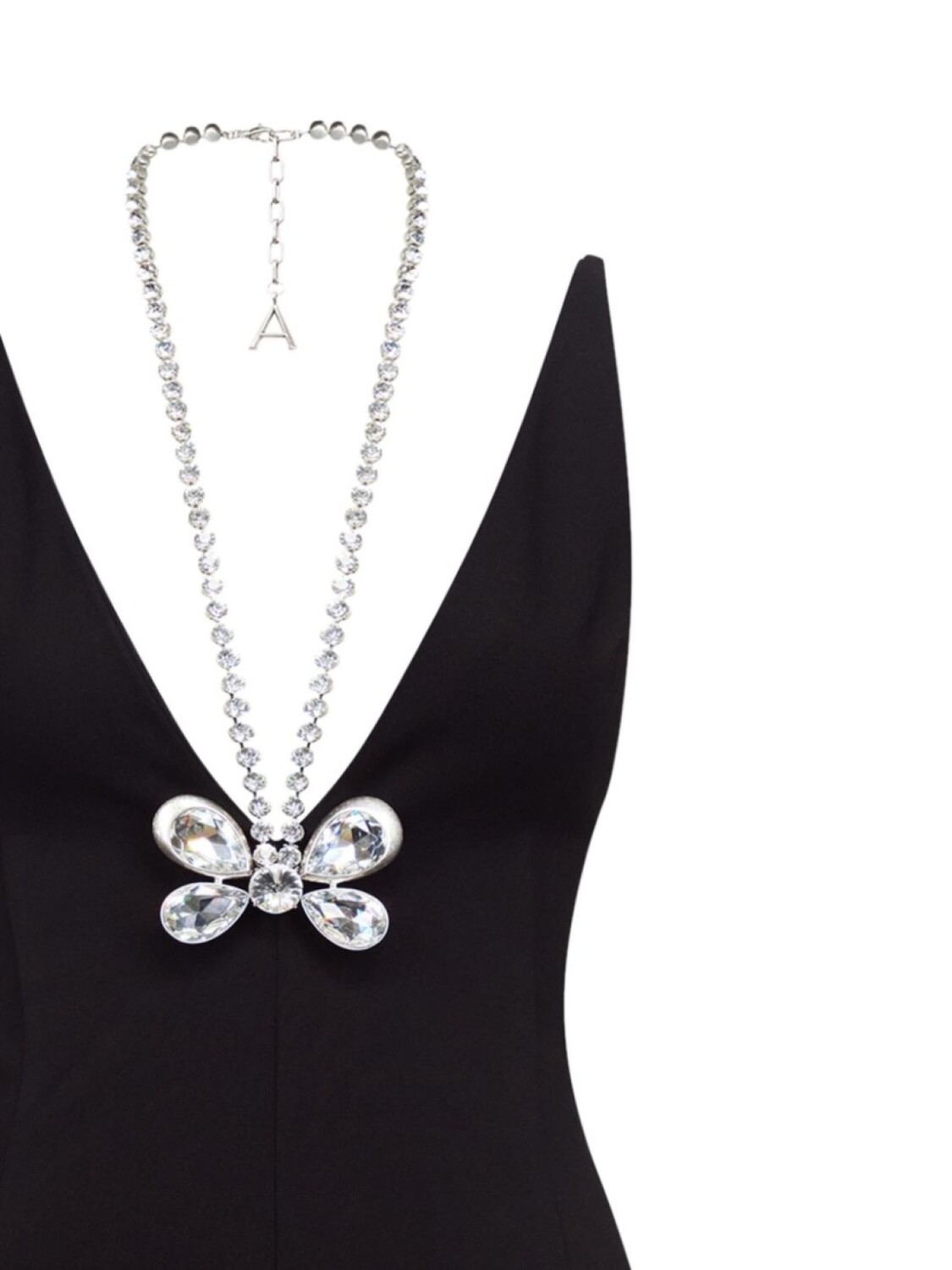 AREA платье мини с принтом, черный
AREA платье мини с принтом, черный