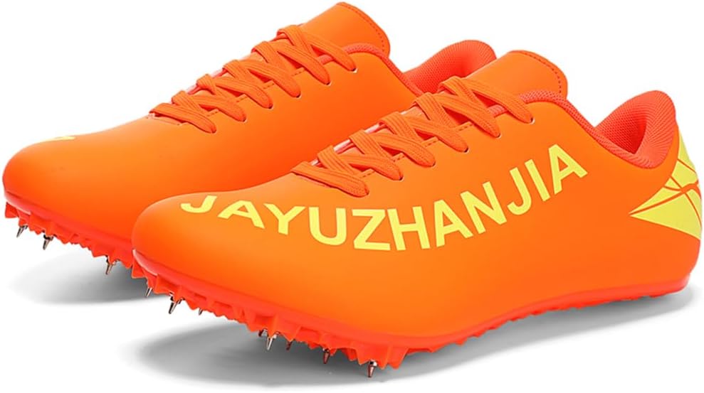 Легкоатлетические шиповки для мужчин, беговые кроссовки с шипами для прыжков, профессиональные беговые шиповки для девочек и мальчиков Lippan, оранжевый
Легкоатлетические шиповки для мужчин, беговые кроссовки с шипами для прыжков, профессиональные беговые шиповки для девочек и мальчиков Lippan, оранжевый