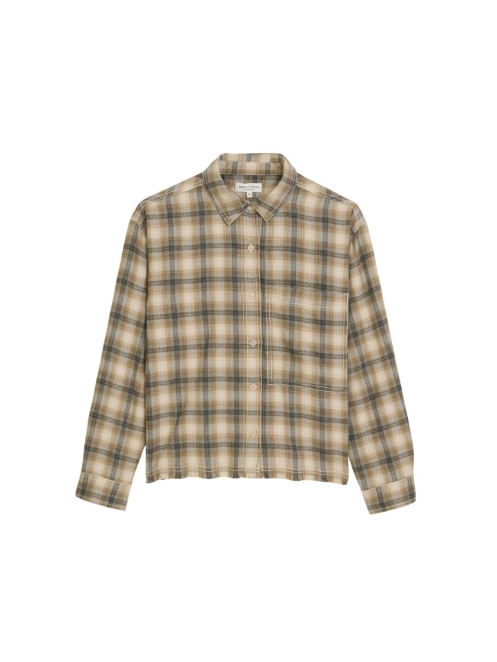 Блузка-рубашка для девочек-подростков в гладкую клетку Sage Marc O'Polo
Блузка-рубашка для девочек-подростков в гладкую клетку Sage Marc O'Polo