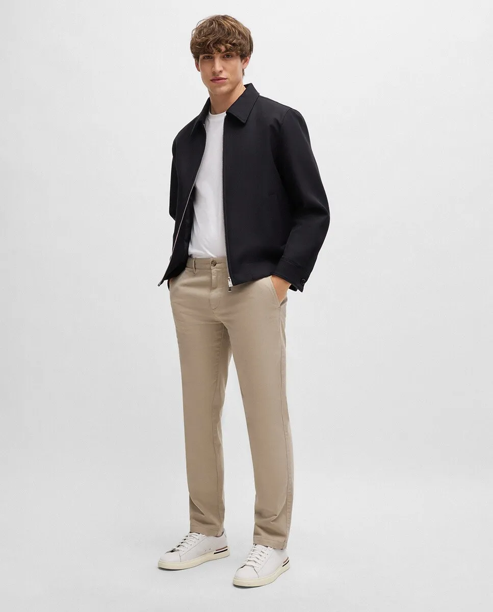 Облегающие чиносы из удобного хлопка Boss, бежевый
Облегающие чиносы из удобного хлопка Boss, бежевый