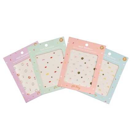 Наклейки для ногтей 4 шт Oh Flossy
Наклейки для ногтей 4 шт Oh Flossy