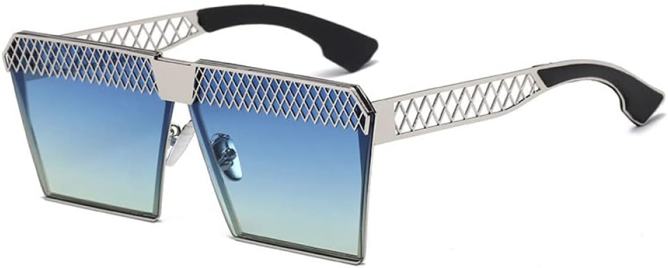 Большие солнцезащитные очки для женщин и мужчин в стиле ретро, для вождения автомобиля, защита от ультрафиолета UV400, металлические солнцезащитные очки LANGSER, Blue Green
Большие солнцезащитные очки для женщин и мужчин в стиле ретро, для вождения автомобиля, защита от ультрафиолета UV400, металлические солнцезащитные очки LANGSER, Blue Green