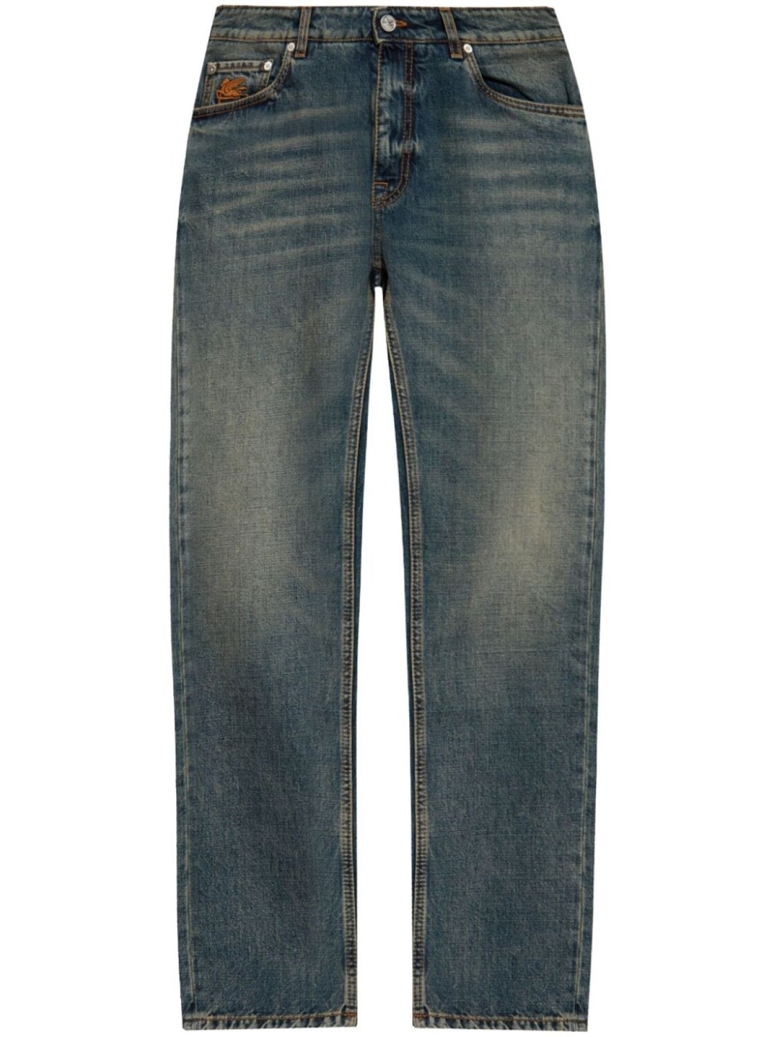 ETRO зауженные джинсы с винтажным эффектом, синий
ETRO зауженные джинсы с винтажным эффектом, синий