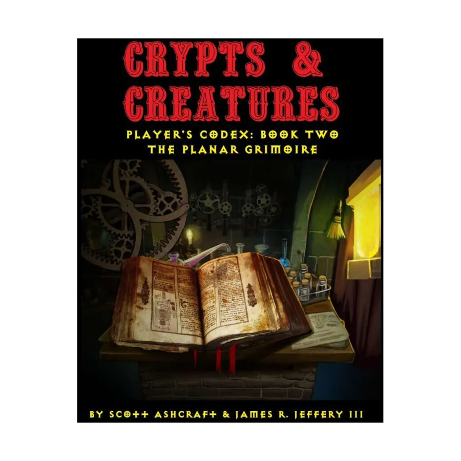 Players' Codex Book Two - The Planar Grimoire, Crypts & Creatures, мягкая обложка
Players' Codex Book Two - The Planar Grimoire, Crypts & Creatures, мягкая обложка