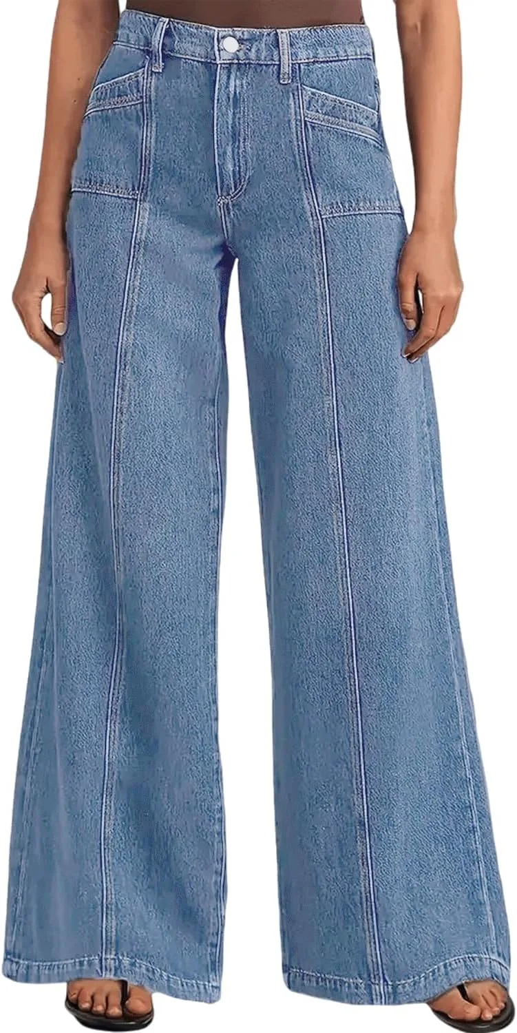 Yoeasy женские джинсы wide leg casual baggy straight leg stretchy loose fit с карманами
Yoeasy женские джинсы wide leg casual baggy straight leg stretchy loose fit с карманами