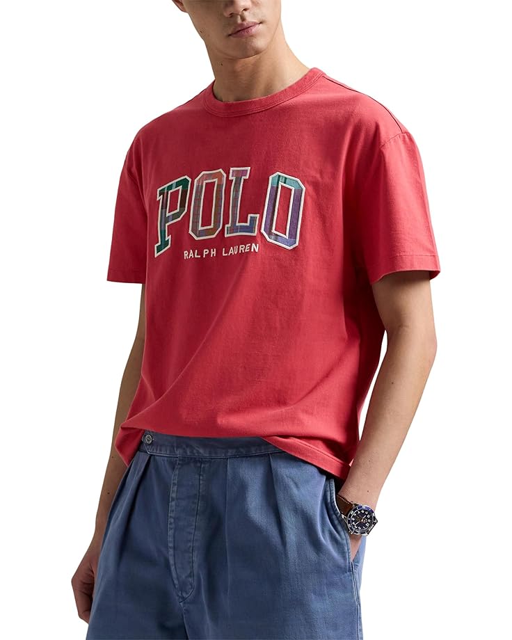 Футболка Polo Ralph Lauren Classic Fit Madras-logo Jersey T-shirt, цвет Starboard Red
Футболка Polo Ralph Lauren Classic Fit Madras-logo Jersey T-shirt, цвет Starboard Red