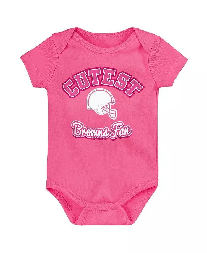 Девочки Новорожденные и Младенцы Розовый Cleveland Browns Милейший Фанатский Боди Outerstuff
Девочки Новорожденные и Младенцы Розовый Cleveland Browns Милейший Фанатский Боди Outerstuff