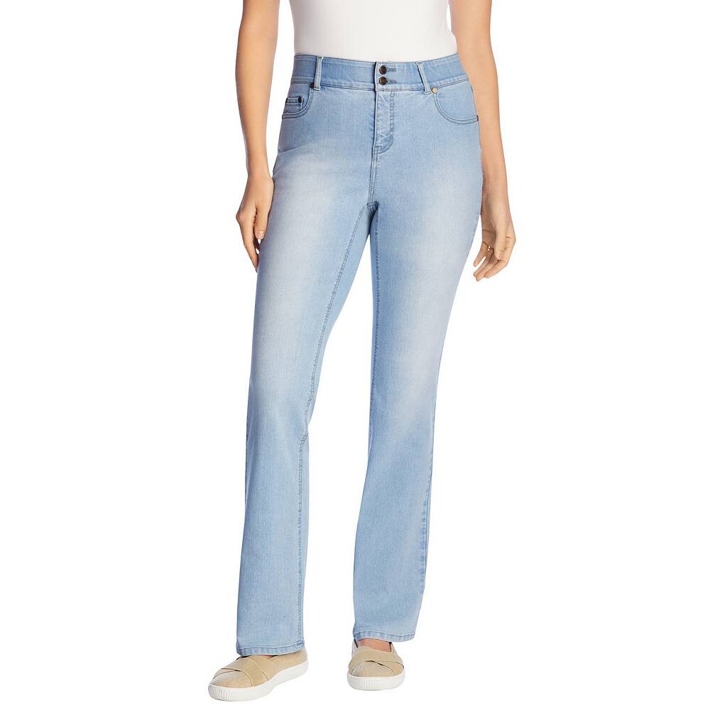 Женские джинсы больших размеров Secret Solutions, разглаживающие животик, джинсы Bootcut Woman Within, цвет Light Wash Sanded
Женские джинсы больших размеров Secret Solutions, разглаживающие животик, джинсы Bootcut Woman Within, цвет Light Wash Sanded