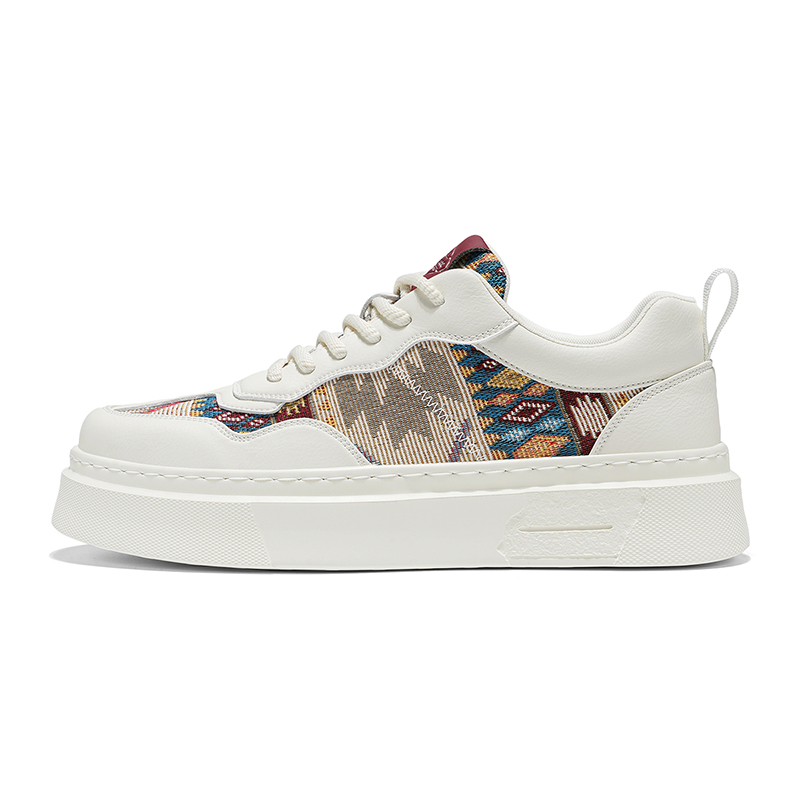 HLA Мужские скейтерские кроссовки низкие белые, бело-синие, цвет White
HLA Мужские скейтерские кроссовки низкие белые, бело-синие, цвет White